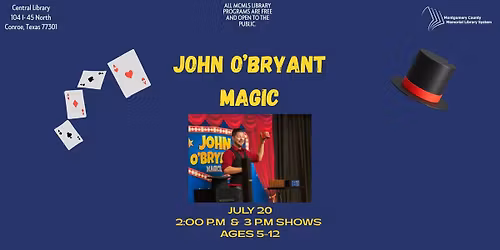 John O'Bryant Magic Show