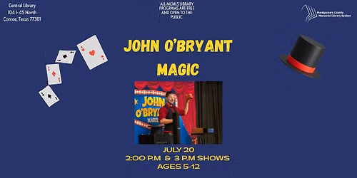 John O'Bryant Magic Show