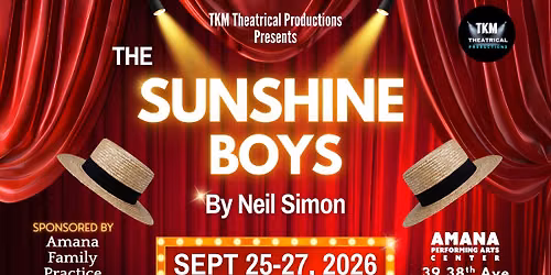 The SUNSHINE BOYS By Neil Simon