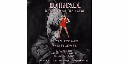 NIGHTSHADE - GOTH HORROR DRAG SHOW
