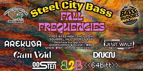 Steel City Bass: Fall Frequencies