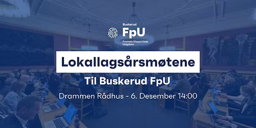 Lokallags\u00e5rsm\u00f8tene til Buskerud FpU