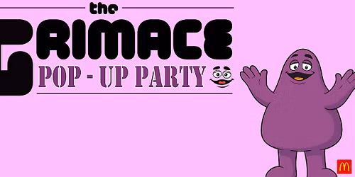 The Grimace Pop-Up Party