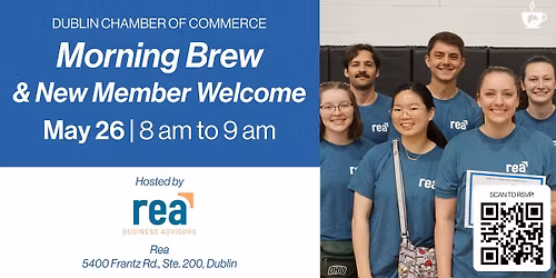 Morning Brew & New Member Welcome Hosted by Rea