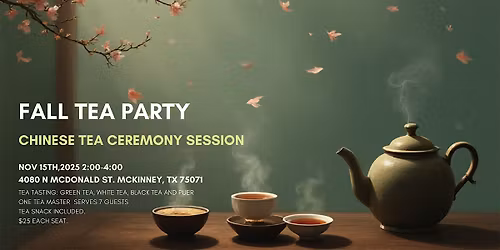 Chinese Tea Ceremony Session at a Private Tea House
