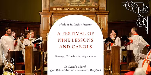 A Festival of Nine Lessons and Carols