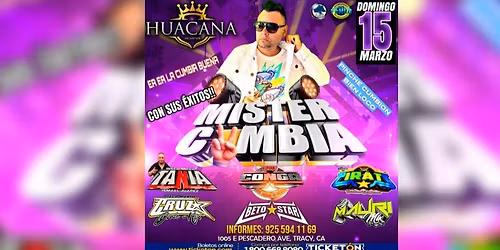 MISTER CUMBIA, CONGA , BETO STAR & MAS