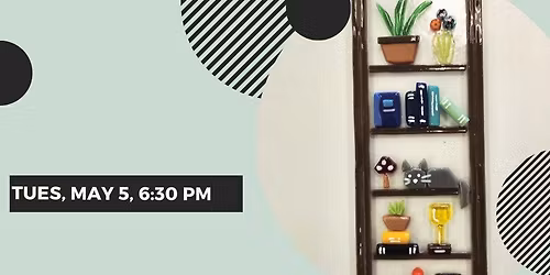 Book Lovers Fused Glass - Tuesday, May 5, 6:30 pm