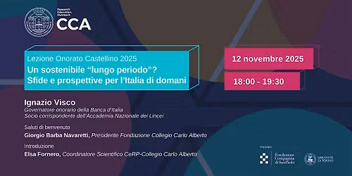 Lezione Onorato Castellino 2025