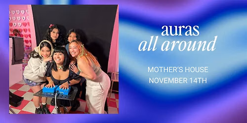 Aura Photography Pop Up at Mother's House - November 14th