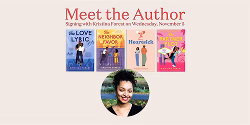 Meet the Author: Kristina Forest