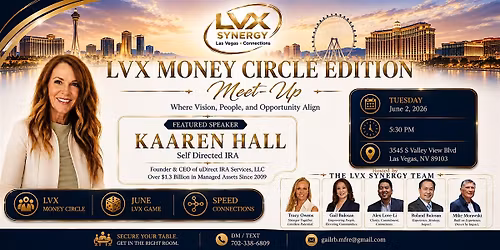 LVX Money Circle Edition \u2013 Where Vision, People, and Opportunity Align
