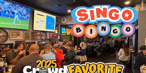 Singo Bingo 2025 Frank's Crowd Favorites