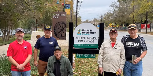 VFW Post 688 Monthly River Road Clean-up