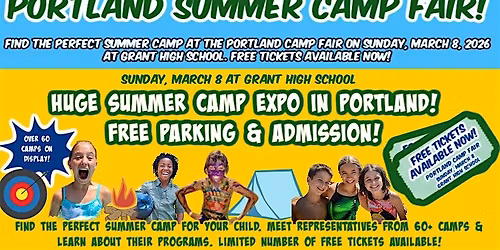 Portland Camp Fair at Grant High School