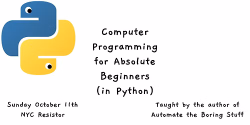 Computer Programming for Absolute Beginners (in Python)
