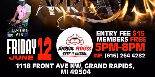 Los De Arriva LIVE Music & Training @ Unreal Fitness 