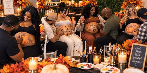 Our little Pumpkin Paint-A-Mama Party 2026