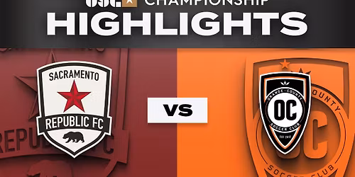 Orange County SC vs. Sacramento Republic FC