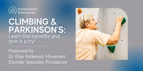 Gresham: Climbing & Parkinson's (In-Person)