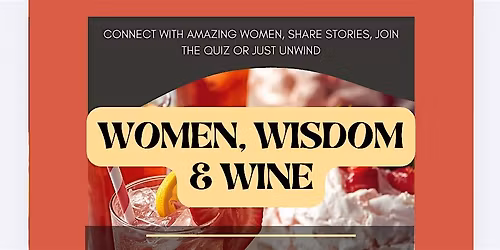 Women Wisdom and Wine with Pimms, Pavlovas and Quiz!