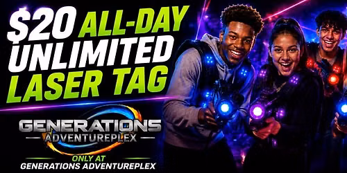 Unlimited Laser Tag Thursdays