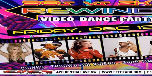 Rewind Video Dance Party 90s vs 2K