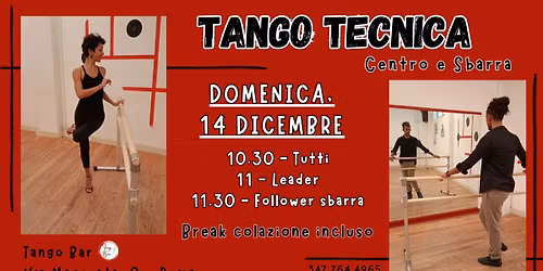 TANGO TECNICA Centro e Sbarra