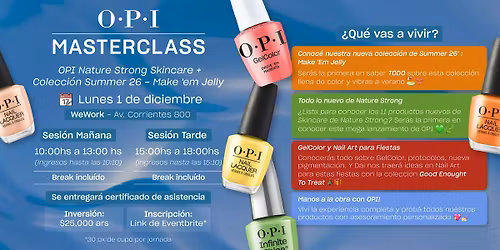 OPI MASTERCLASS Ma\u00f1ana