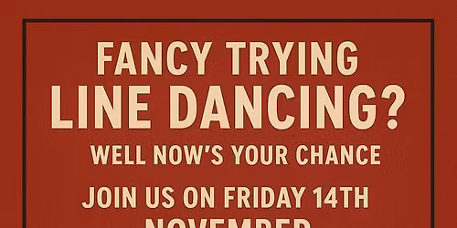 Beginners Line Dancing Event
