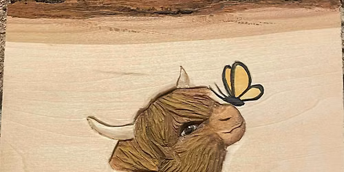 Carve a Highland Cow \u2013 Intaglio Style