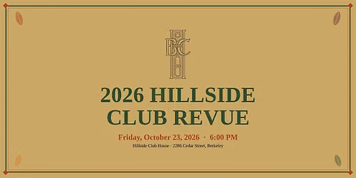 2026 Hillside Club Revue