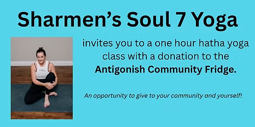Hatha Yoga Class - Donation to Antigonish Community Fridge