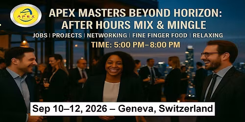 Apex Meet-ups Cooperation \u2022 Jobs \u2022 Networking in Geneva, Switzerland