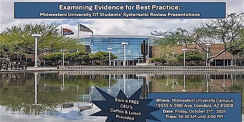 Midwestern University OT Students' Systematic Review Presentations