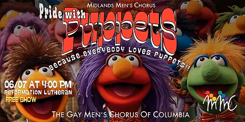 FREE SHOW: Pride With Puppets - Because everybody loves puppets!