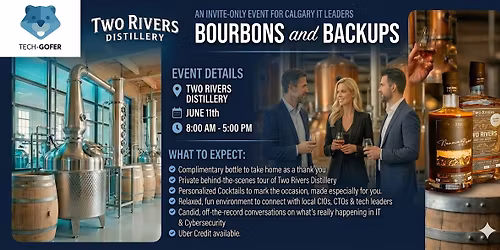 Bourbons and Back Ups - Calgary!