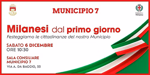 Milanesi dal primo giorno - Municipio 7