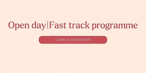 Fast Track | Open day - Hotelschool The Hague