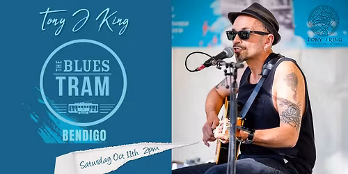Tony J King plays The Blues Tram