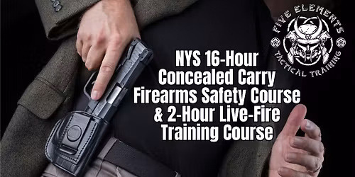 NYS 16-Hour Concealed Carry Course (Sat. 11\/15 & Sun. 11\/16) Nassau Queens