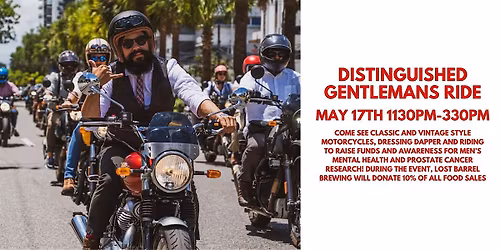 Distinguished Gentleman Ride