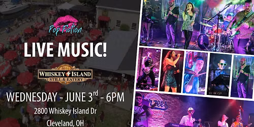 Pop Fiction LIVE at Whiskey Island in Cleveland, OH
