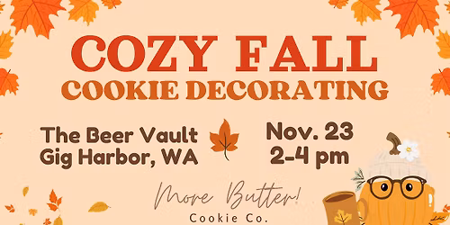 Cozy Fall Cookie Decorating Workshop