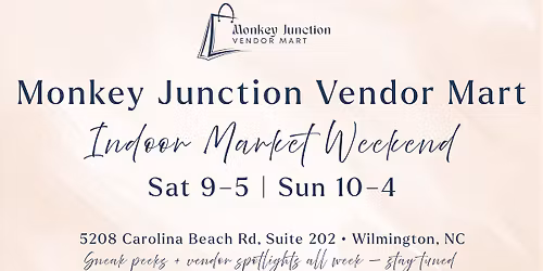 Indoor Market Weekend