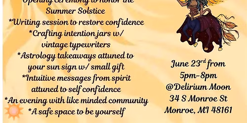 Restoring Confidence w\/ Somers Solstice