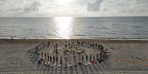 777 ENERGETIC CIRCLE ON THE BEACH