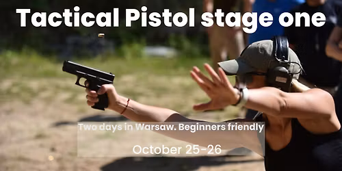 Tactical pistol stage one