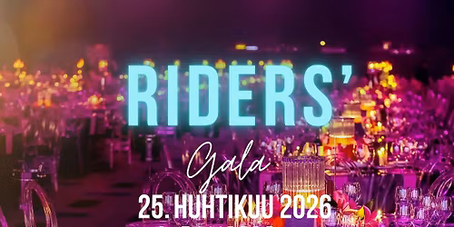 RIDER\u2019S GALA \ud83d\udc83\ud83c\udffb\ud83e\udea9\ud83d\udd7a\ud83c\udffb