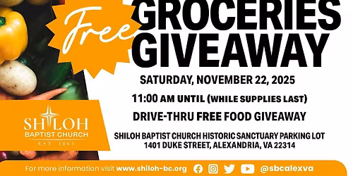 Free Grocery Giveaway